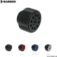 Barrow Release Air Plug G1/4'' Sealing Lock Brass Automatic+Manual Exhaust Valve Air Evacuation Valve for Water Cooling System