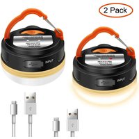 10W LED Portable Camping lumière intégrée 1800mAh batterie USB Rechargeable tente lanterne en plein air randonnée nuit suspendue lampe de Camping