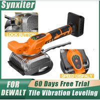 Tile Tiling Machine For Dewalt 18V Battery Cordless Tile Vibration Tool 5-SPEED Adjustable With Lock Design For Floor Tile Wall