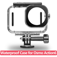 Waterproof Case 60m Underwater Housing Diving Shell Protective Cover for DJI Osmo Action 6 Action Camera Accessories