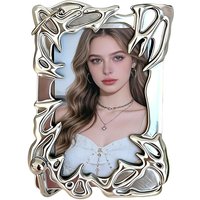 Photocard Holder Electroplating Hard Card Protector Personalized Idol Star Photo Card Cover Anti-Scratch Card Sleeve