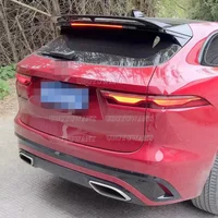 For Jaguar F PACE 2016 2017 2018 2019 2020 Trunk Spoiler Roof Lip Kit Car Rear Spoiler Wing Exterior Kit