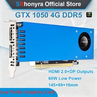 SRhonyra GTX 1050 Low Profile Graphics Card,2/4GB GDDR5 HDMI DP Output Compatible SFF/Thin ITX/HTPC PC
