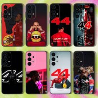 44 L-Lewis H-Hamilton-S Phone Case For Samsung S25,S24,S21,S22,S23,S30,Ultra,S20,Plus,Fe,Lite,Note,10,9,5G Black Cover