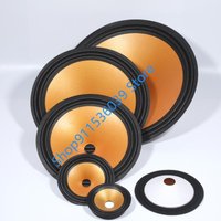 1PC Speaker Woofer Fiber Cone 4 5 6.5 8/10/12/15 inch Surround Repair For Home Theater Studio DIY Recording System
