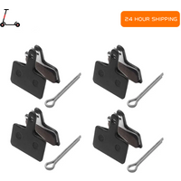 4Pairs Bicyle Semi Metallic Dic Brake Pads For TRP Tektro Shimano Deore Br-M575 M525 M515 T615 T675 M505 M495 M486 M485 C501s