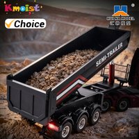 HUINA 1509 1/18 19CH Semi-trailer for Remote-controlled Large Truck Front Alloy Toy Dump Truck Accessories