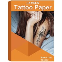 Printable Temporary Tattoo Paper for Inkjet Laser Printer, DIY Hand-painted Image Transfer Decals for Body Custom Tattoo Paper