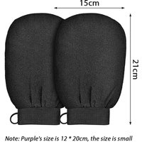 Moroccan Hammam Bath Scrub Glove Exfoliating Body Facial Tan Massage Glove Exfoliator Glove Random Color Bath Shower Wash
