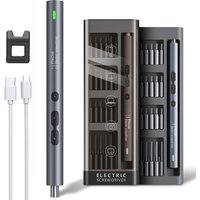 Jeu de précision de tournevis électrique, kit d'outils électriques, embouts magnétiques sans fil rechargeables, réparation domestique, 51 en 1