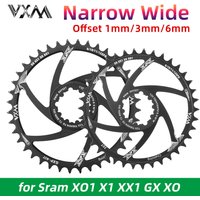 VXM Chainring Narrow Wide MTB Chainwheel 30-40T Round For SRAM XX1 X9 XO X01 gx11 Eagle NX 1mm 3mm 6mm Crankset