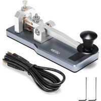 New xiegu VK-5 Mini Shortwave Radio Aluminum Alloy Automatic CW Electric Key 3.5mm
