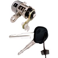 Door Lock Cylinder with 2 Keys Right Left Weatherproof Cars Replace Vehicle Universal Automobile Door Lock Door Lock Tumbler