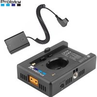 NP-F Battery Adapter Mount Plate AC-PW20 Kit+NP-FW50 ZV-E10 Dummy Battery for Sony Alpha A6000 A5100 A6100 A6300 A6500 A7 A7II