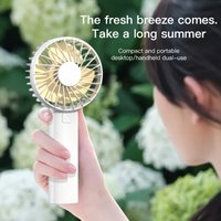 MEET SUN Pocket Portable Fan Handheld Mini Air Cooler Lightweight Personal Cooling Fan Convenient for On-the-Go Use