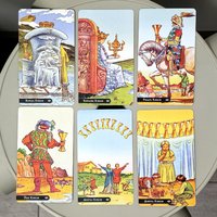 Tarot of New Vision 10.3*6cm 78 Pcs Rider Tarot Cards In Russian Language