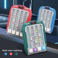 Machine Decompress Game Music Rhythm Game Consoles Light Up Puzzle Toys Travel Toys Brain Training for Kids Children Gifts