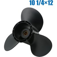 Boat Propeller 10 1/4x12 For Suzuki Outboard Engine DF20/25 DT25C DT30C DF25 DF30 DT20 DT25 10 Spline 58100-96430-019