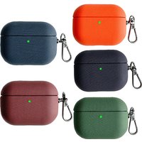 Official Tech Woven Leather Headphone Case for AirPods Pro 2 3 Wireless Charge Shockproof Earphone Protector for Airpods 1 2 3 4