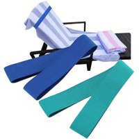 2Pcs Towel Bands for Beach, Pool & Cruise Chairs, The Better Towel Chair Clips Towel Holder Beach Towel Clips