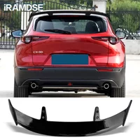 Carbon Paint Spoiler for Mazda CX30 CX-30 Carbon Surface Rear Windshield Wing Trunk ABS Accessories