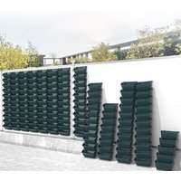 Plastic Plant Container Vertical Flower Pot For Various Plant Balcony Garden Use
