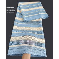 Skin Friendly Guipure Lace Fine Space Embroidered Cord Lace Cupion Fabric Fashionable Nigeria Dubai Garment Sewing Mermaid Gown