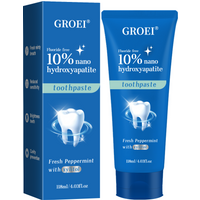 Hydroxyapatite Toothpaste Refresh Prevent Dental Cavities Stain Removal Smoke Coffee Tea Stains Sensitive Teeth Oral Hygiene