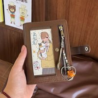 Retro Brown A7 Leather Loose Leaf Notebook High value Student Portable Pocket Diary with Blank Inner Pages Journal Notebook