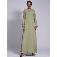 2023 Eid Muslim Women Prayer Dress Abaya High Neck Ramadan Maxi Long Dresses Islamic Musulman Moroccan Kaftan Vestdidos Abayas