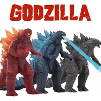 Godzilla 17cm Action Figure Hot Anime Pvc Doll Peripheral New Kids Toy Cartoon Tabletop Decoration Room Ornament Children Gift