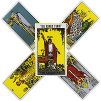The Rider Tarot Cards A 78 Deck With Paper Guidebook Oracle English Divination Edition Borad Playing Games