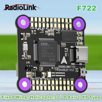 Radiolink F722 OSD 8CH F722 FCBetaflight INAV Flight Controller Stack for DJI FPV Racing Drone Quadcopter Aircraft