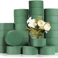 Floral Mud Foam Cylinders Oasis Wet Flower Foam Brick DIY Flower Arrangements For Wedding Party Decor Florist Foam Block