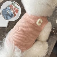 Summer Cool Cute Dog Vest For Puppy Breathable Small Cat Vest T-shirt Costume Bulldog Dog T-shirt Outdoor Dog Clothes