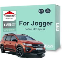 10Pcs LED Interior Light Bulb Kit For Dacia Jogger 2021 2022 Car Map Dome Trunk Reading Vehicle Indoor Lamp Canbus Error Free