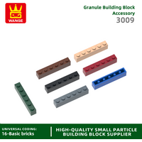 Wange 42 Pcs/lot 3009 1x6 Dots High Basic Building Blocks Accessories Compatible with Bricks DIY Children Toys Assembly Gift Box