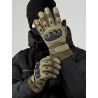 AliExpress NONE Winter Windproof Motorcycle Gloves Full Finger Guantes Moto Men's Motorbike Riding Gloves Touch Screen Motocross Gloves