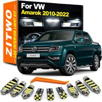 ZITWO 8Pcs LED Interior Dome Reading Map Light Bulb Kit For VW Volkswagen Amarok 2010 2012 - 2016 2017 2018 2019 2020 2021 2022