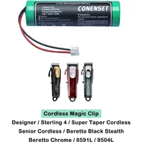 3.7V 3200mAh Replacement Battery For Wahl 8591 8504 1919 8591L 8504L Magic Clipper Designer Senior Cordless