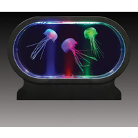 LED electric fish tank simulation dynamic jellyfish aquarium, desktop decoration