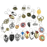 War Pendant Men's Keychain Avengers Metal Keychain for Bags Superhero Keychain Bottle Opener Accessory Gift