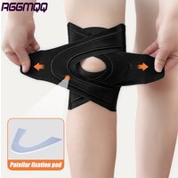 1PCS Professional Knee Brace with Dual Side Stabilizers for Women Men -Compression Support for ACL,Adjustable Straps for Running