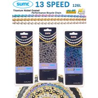 AliExpress Sumc 13 Speed Bike Chain MTB Road chain 126L SX13 Original Box 13V SUMC Bicycle Chain with missinglink Compatible with Shimano SRAM