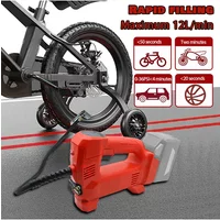 AliExpress dawupine Lithium Battery Air Pump Bicycle Tires Balls Portable Cordless Rechargeable Car Tire Inflator For Milwaukee 18V 48-11-1890