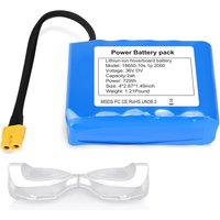 Genuine 36V 2000mAh 10s1p Battery Packs Rechargeable Lithium Ion Battery for Electric Self Balancing Scooter HoverBoard Unicycle