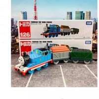 Takara Tomy Tomica Tomika 126 Thomas the Tank Engine Model Kit Anime Figure Diecast Metal Alloy Die-casting Car Model Boys Toy