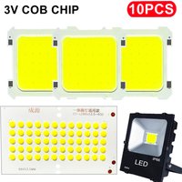 10PCS 3V Solar Light Source Chip White Light LED COB 60 Beads Portable Camping Light Integrated Chip Spotlight Bulb Accessories