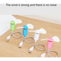 Portable, Freely Bendable, Silent, High-Power USB Mini Fan, Notebook USB Power Bank Fan