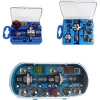 12v Combination Set Halogen Bulb Car Lights Emergency H1 H7 H4 Multi-model Travel Emergency Spare Bulb Fuse Kit Box